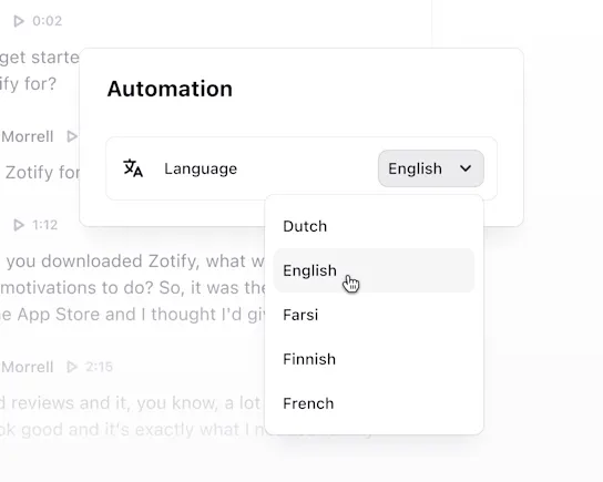 Don't have time to dig through endless feedback? Reminding.AI automatically highlights key moments for you.